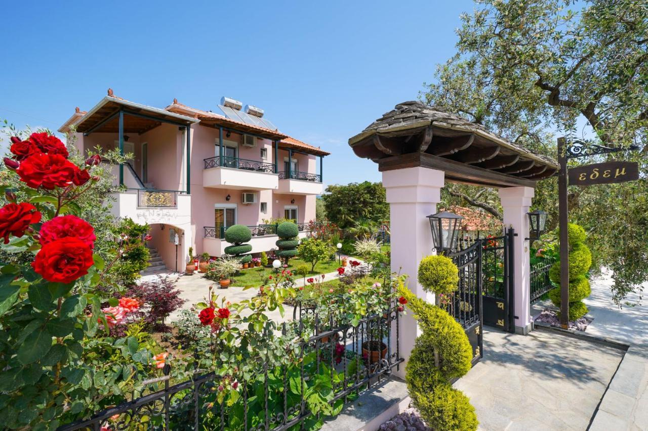 Апартаменты Edem Garden Скала-Потамиас Экстерьер фото